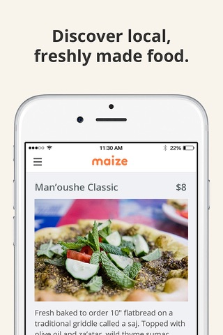 Maize - Bay Area Street Food screenshot 3
