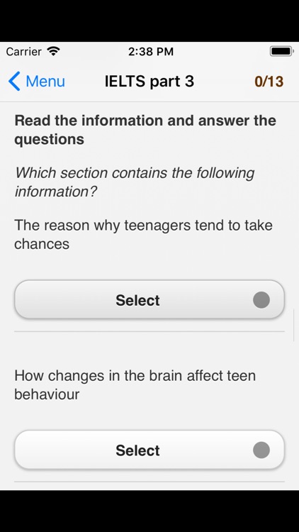 IELTS Reading Practice