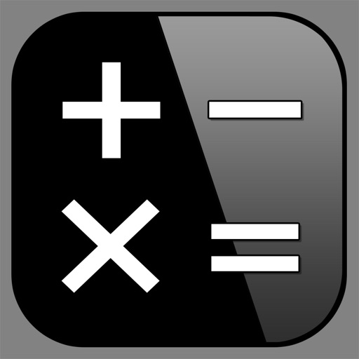 Stylish calculator icon