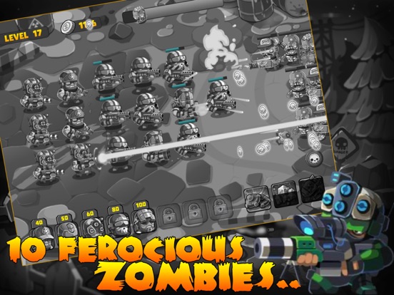 World War Zombie Frontier Line iPad screenshot