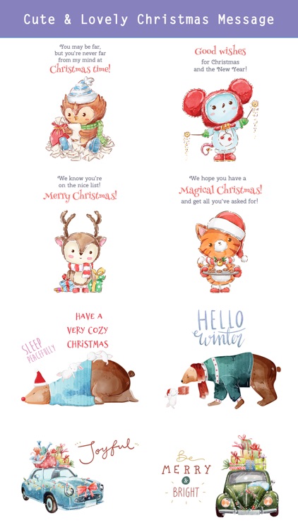 Fairytale Christmas Stickers