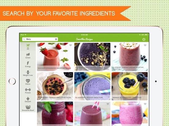 Screenshot #6 pour Smoothie Recipes Pro - Get healthy and lose weight