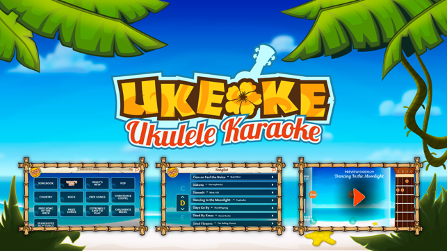 ‎Ukulele Karaoke -einfache Hits Screenshot
