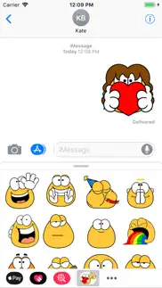 emojidom animated / gif smiley iphone screenshot 3