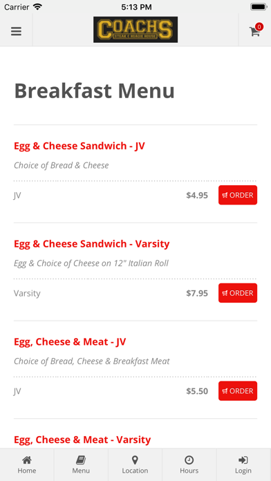 How to cancel & delete COACH'S Steak & Hoagie House from iphone & ipad 2