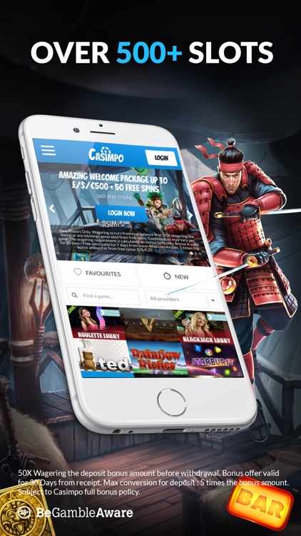 Casimpo Live Casino & Slots