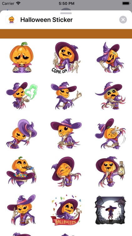 Sticker For Halloween