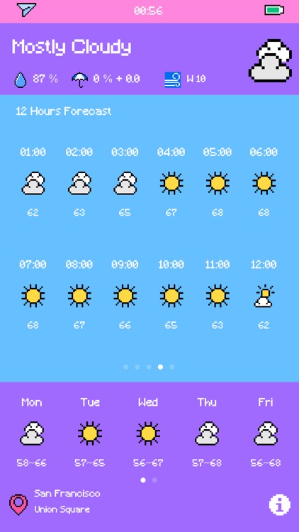 Pixel Weather - Forecast screenshot-6