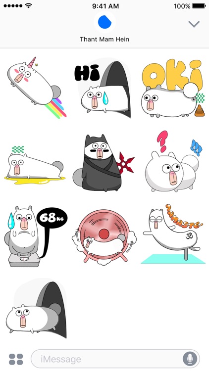 Putuuu the Hamsy Stickers