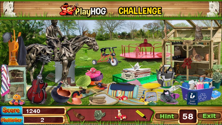 Sculpted Hidden Objects Games