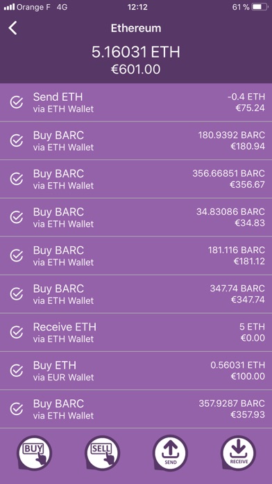 Bartwallet screenshot 3