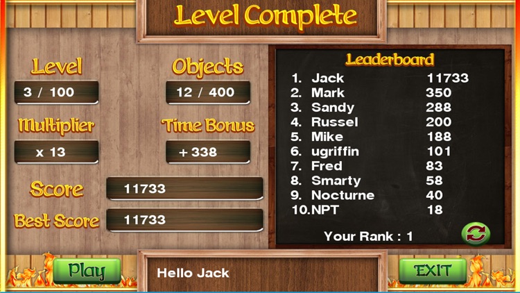 Fire Rescue Hidden Object Game