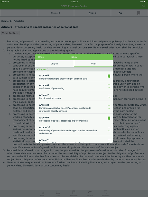 Screenshot #5 pour Centre de ressources RGPD