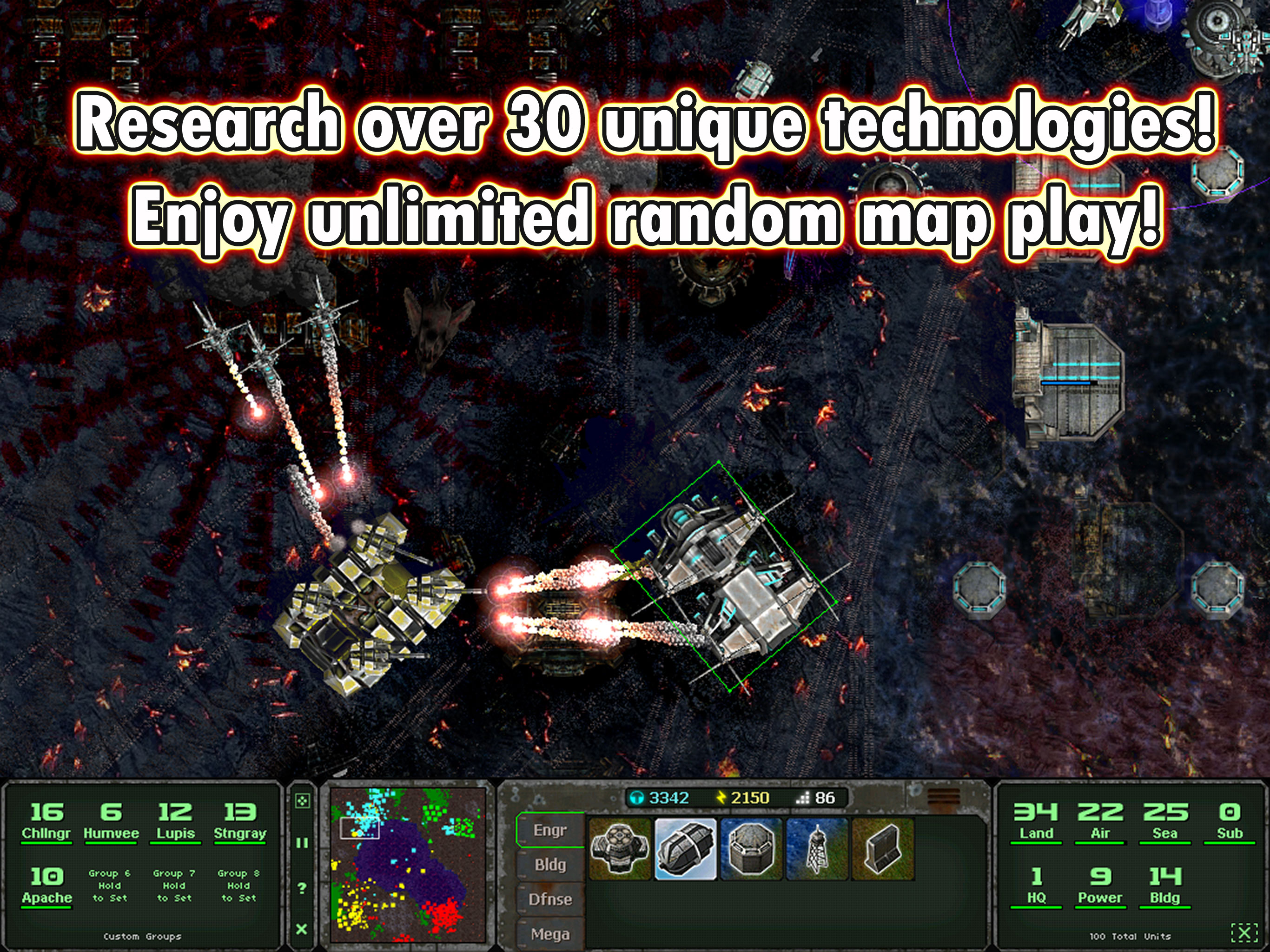 Land Air Sea Warfare HD RTS screenshot 4