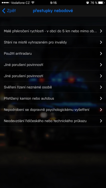 Bodový systém přehledně screenshot-4