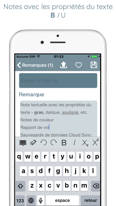 Screenshot #1 pour Bloc-notes - À faire, cahier