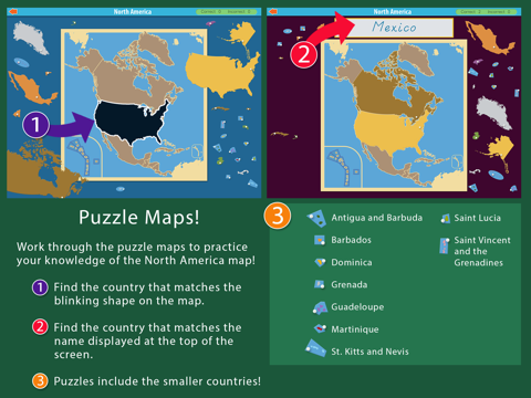 North America Geography screenshot 2