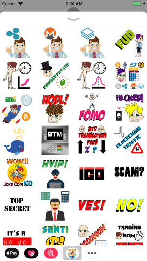 Bitcoin Moji-Crypto Stickers(圖3)-速報App