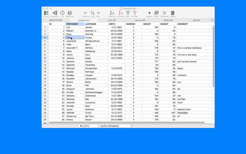 CDBF Screenshot