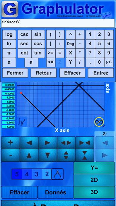Screenshot #3 pour Graphulator Avec Calcul