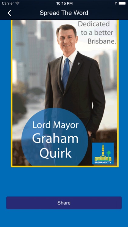 Lord Mayor Graham Quirk