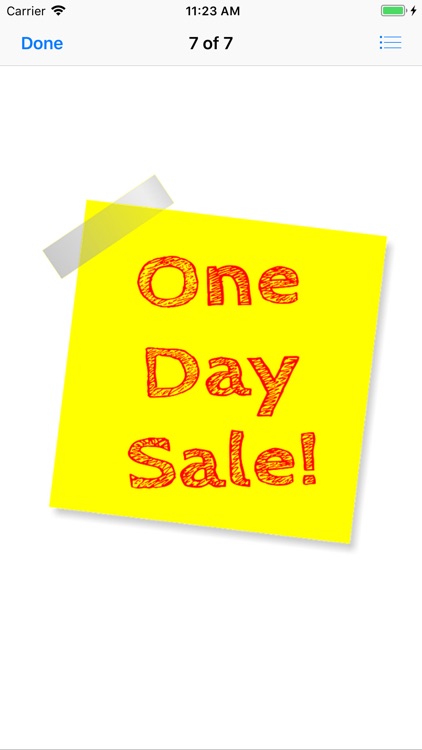 Sticky Note Discount Stickers screenshot-6