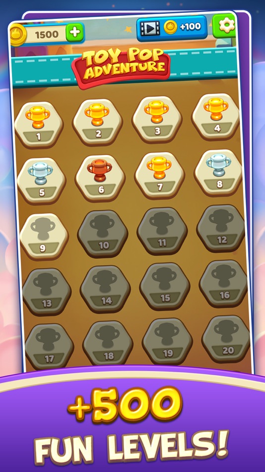#5. Toy Pop Adventure: Block Crush (iOS) 由: CookApps