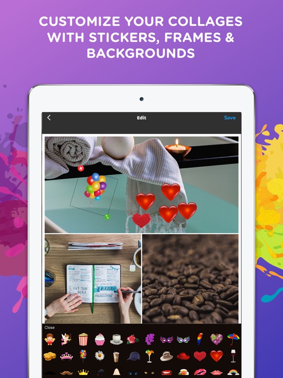 Screenshot #6 pour Pic Grid - Collage Photo Maker
