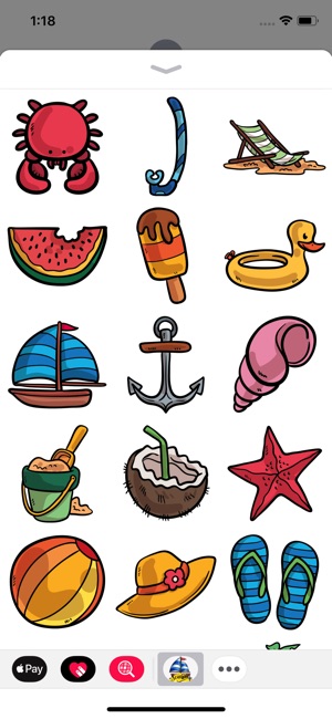 I Love Summer Stickers(圖3)-速報App