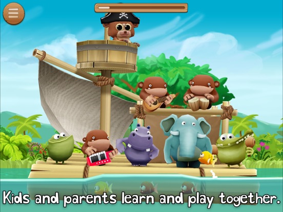 Animal Band Nursery Rhymes iPad screenshot 4 - Education app
