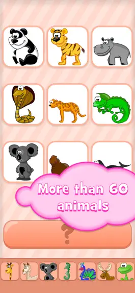 Game screenshot Funny animal: educational game apk