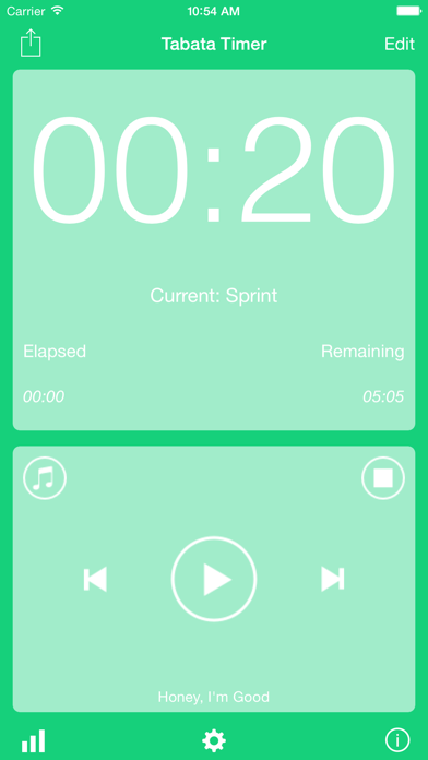 Screenshot #1 pour Tabata Timer Training