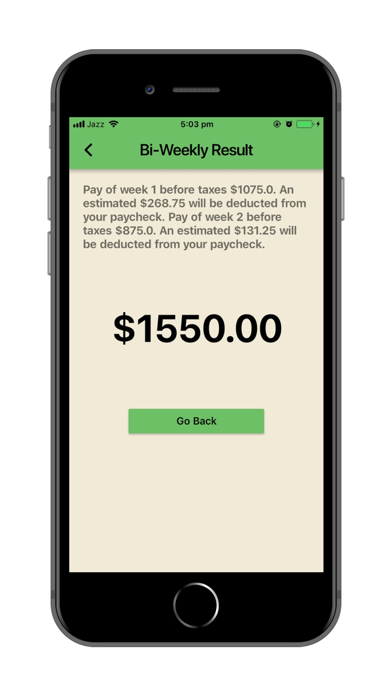 Simple Overtime Calculator iPhone screenshot 4 - Finance app