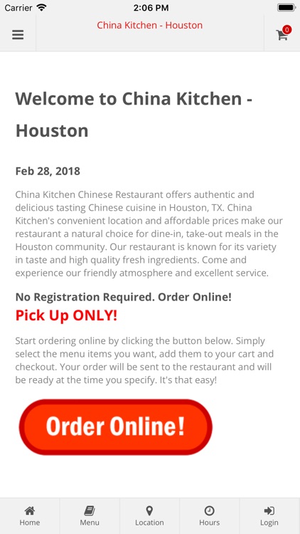 China Kitchen Houston