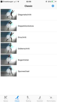 Skilanglauf – Technik iphone bilder 1