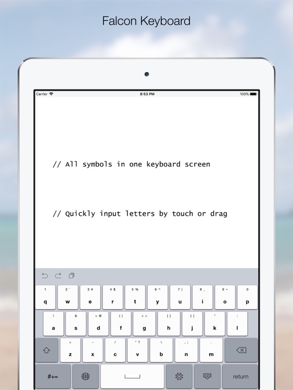 Screenshot #5 pour Falconkey (developer keyboard)