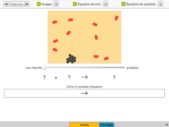 Screenshot #6 pour Réactions chimiques