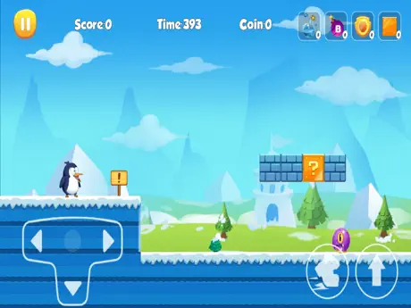 Penguin Run - Running Game