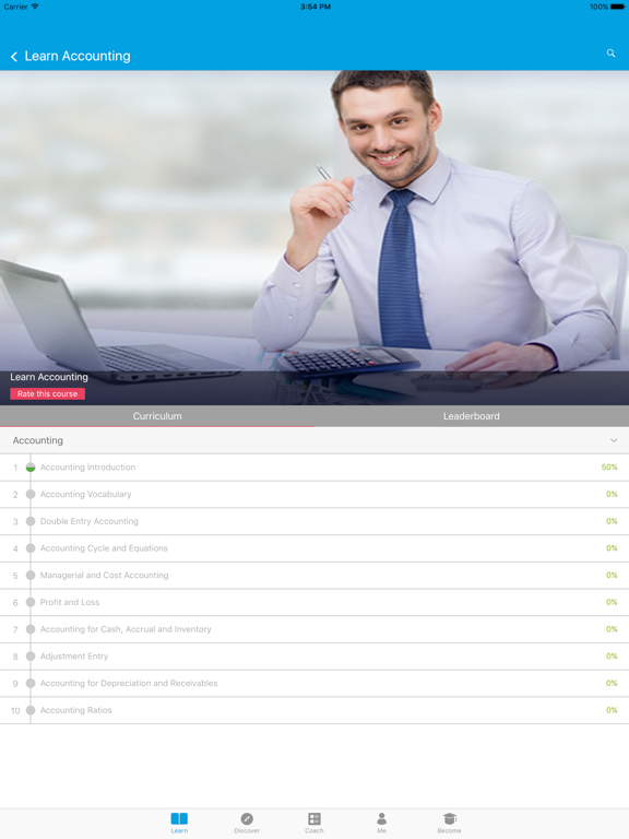 Learn Accounting by GLB iPad screenshot 3 - Education app