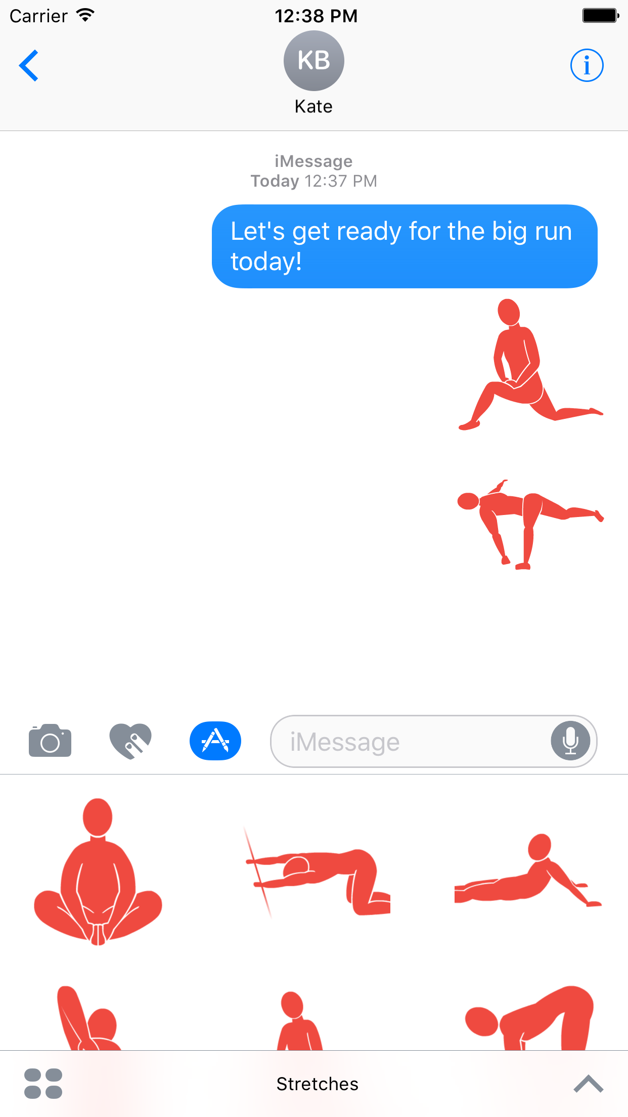 Stretching Stickers