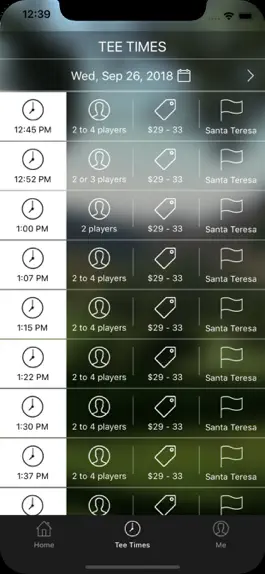 Game screenshot Santa Teresa Tee Times hack
