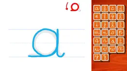 lettres cursives iPhone Captures Décran 2