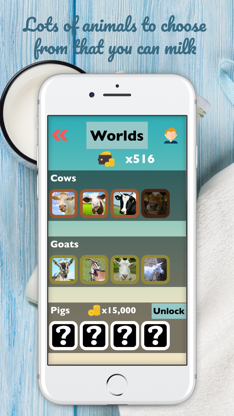 Milk it! Cows goats elephants dogs and zoo animals screenshot 2