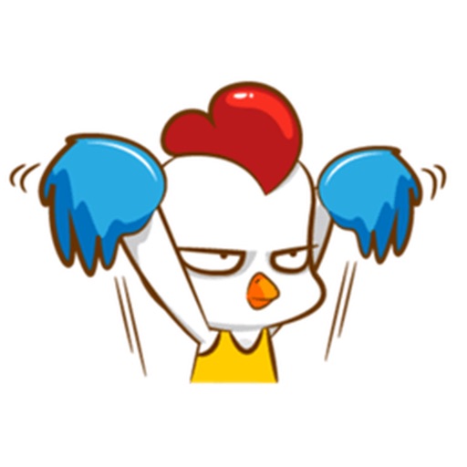 Grumpy Chicken Stickers Pack icon