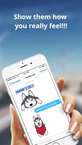 Game screenshot HuskyLuvMoji apk