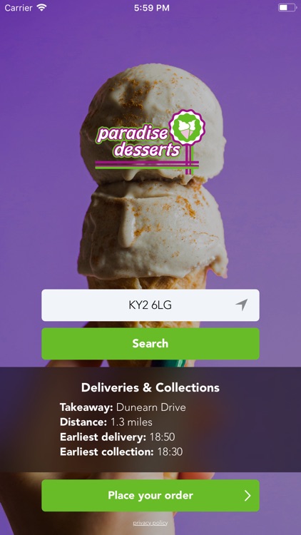 Paradise Desserts