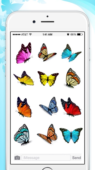 Butterfly Animated Stickers screenshot 2