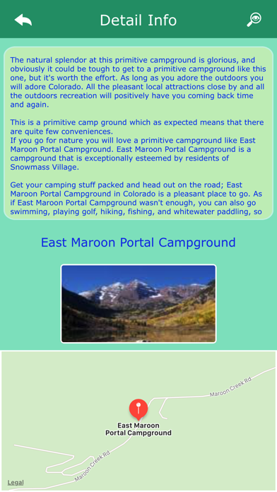 Colorado Campgrounds Guide screenshot 3