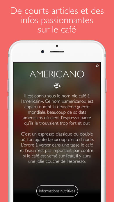 Screenshot #3 pour The Great Coffee App