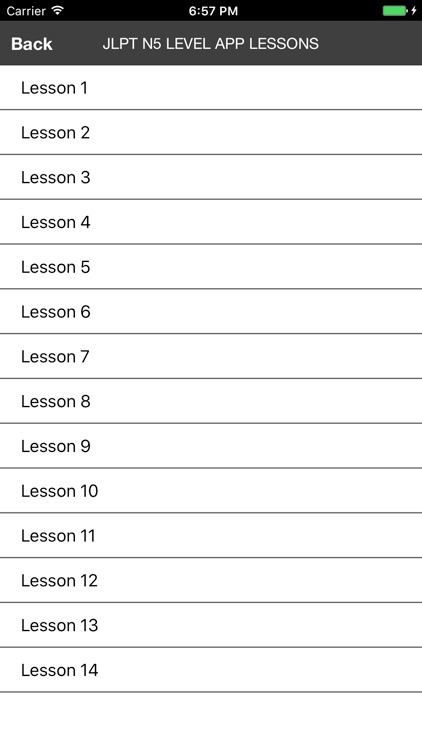 JLPT N5 LEVEL APP LESSON